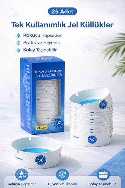 Jelküllük: Yeni Nesil Kül ve Koku Emici Jel Küllük